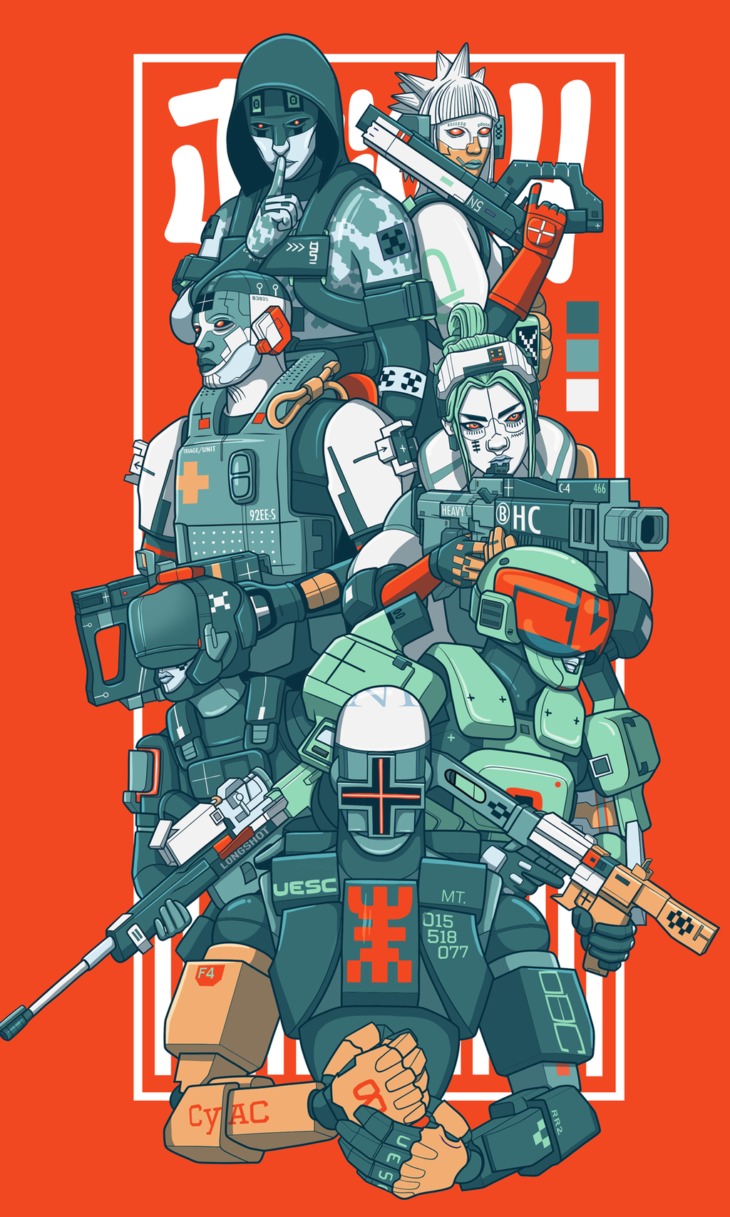 Marathon Digital Poster