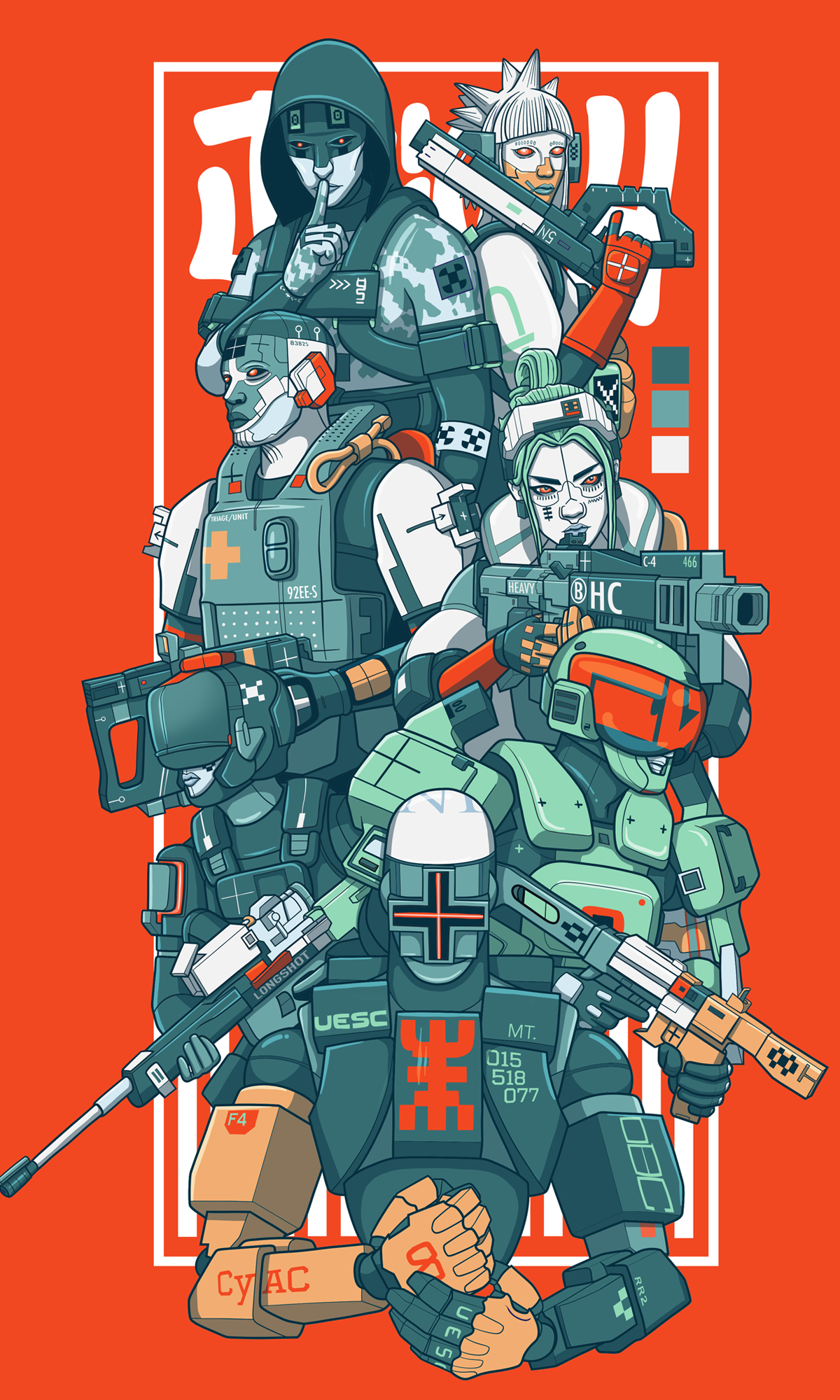 Marathon Digital Poster