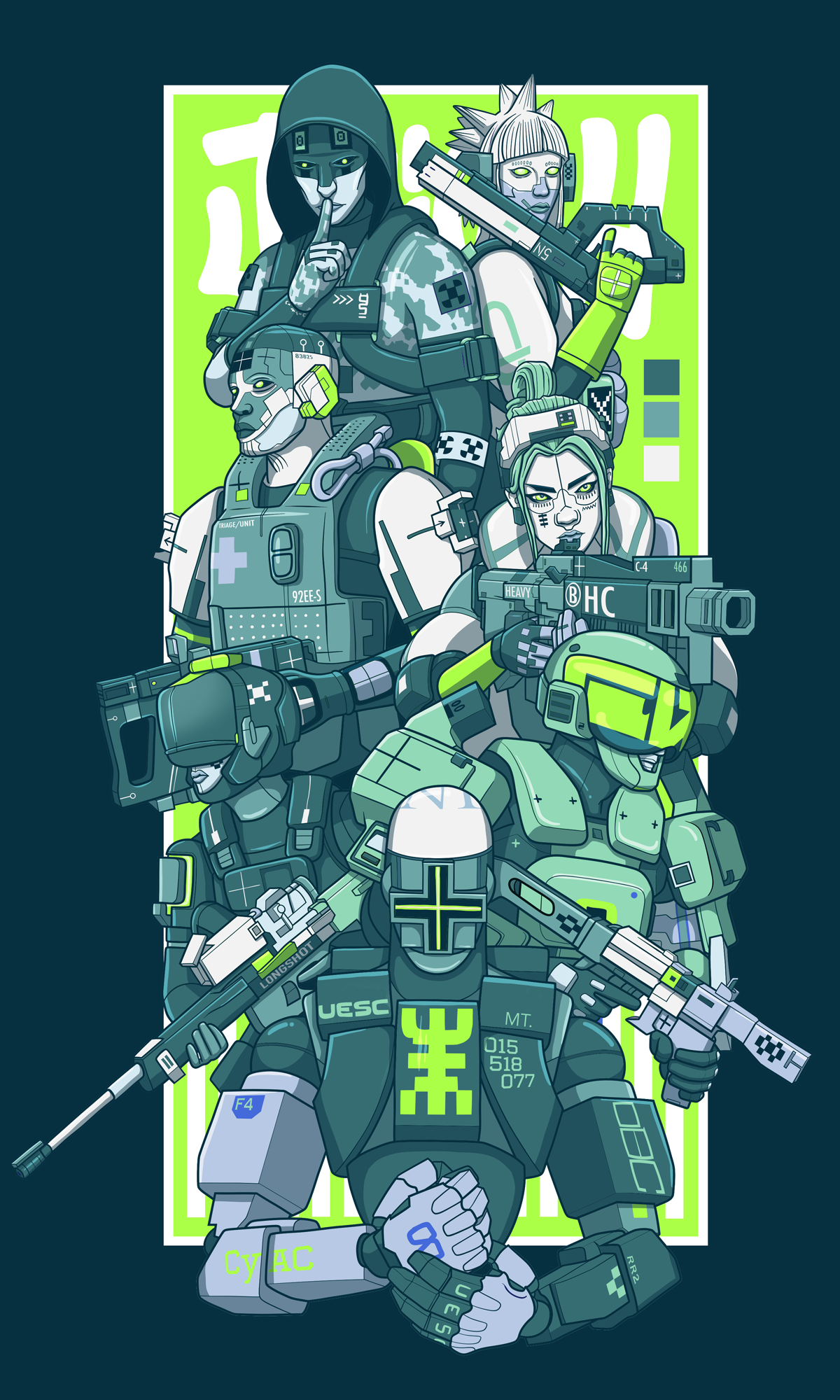 Marathon Digital Poster