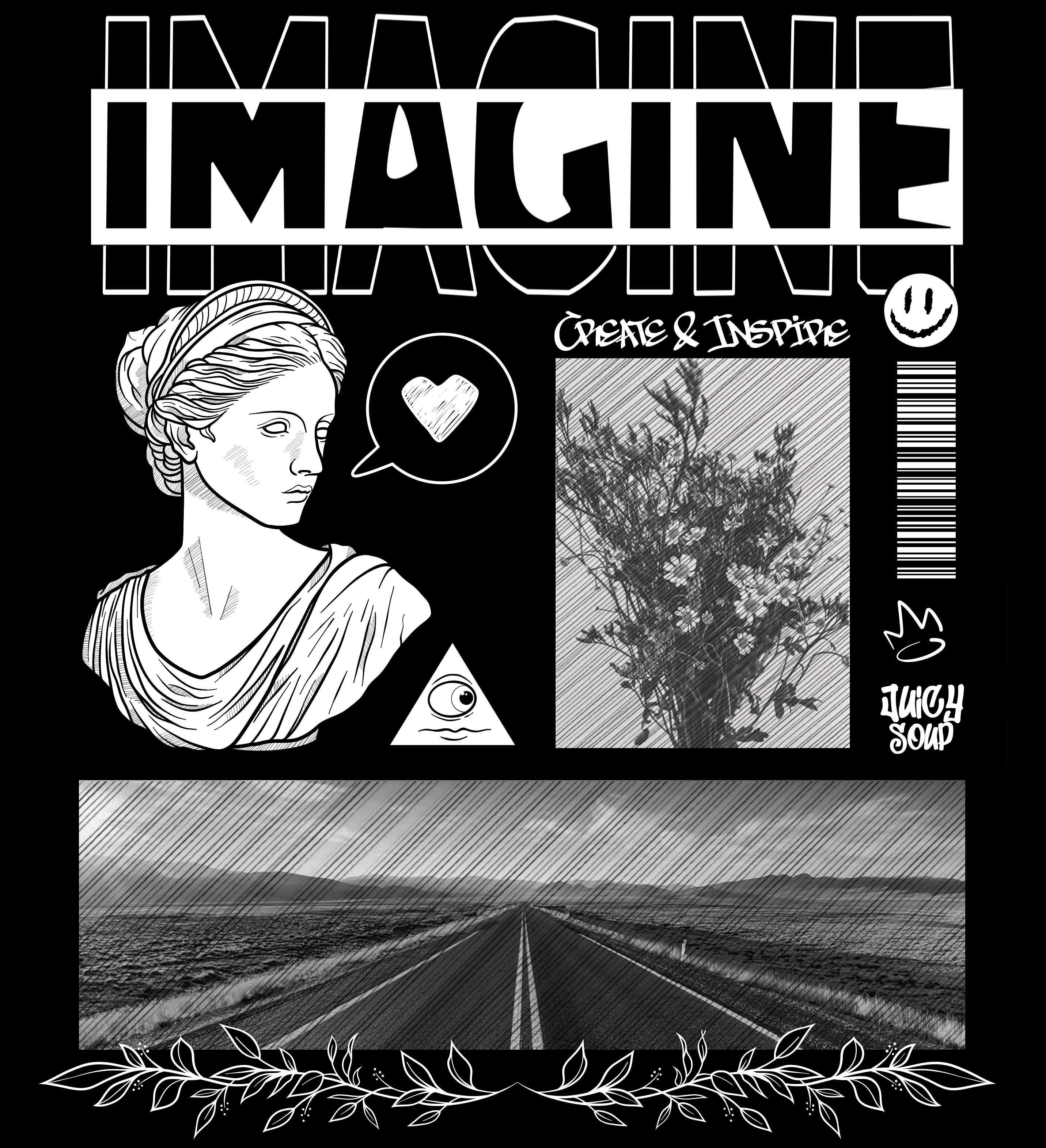 Imagine unisex organic cotton t-shirt